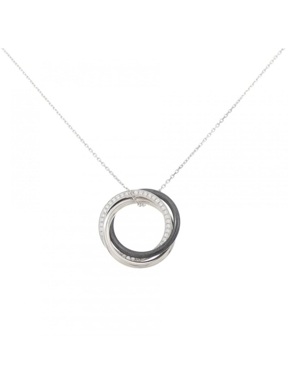 Cartier Trinity Black &white Necklace